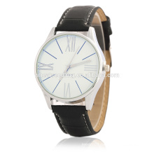 Yiwu manufactory wholesale cheap leather wrist watches men